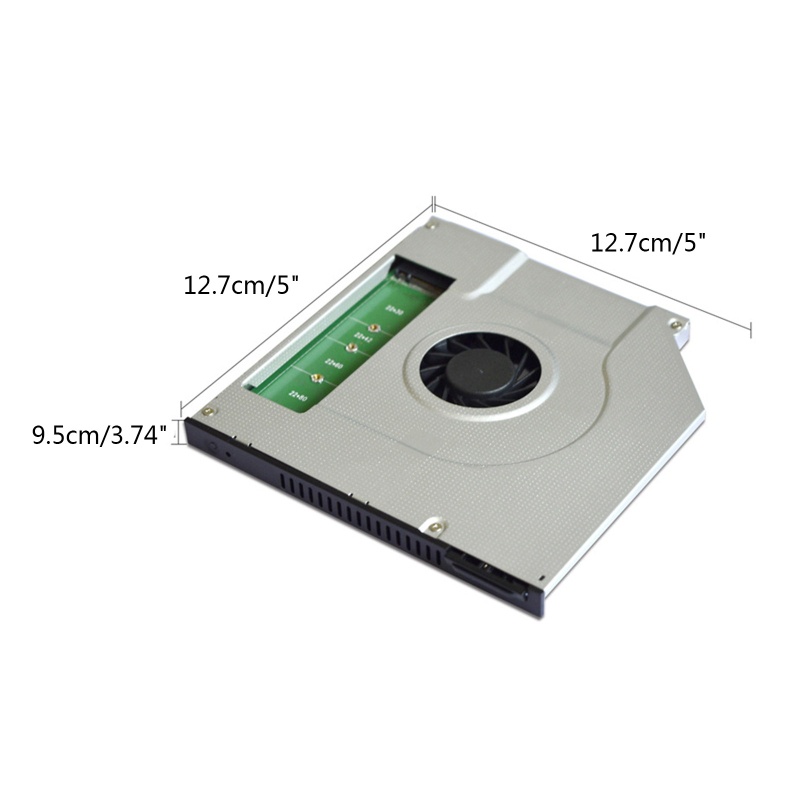 Khay Đựng Ổ Cứng HDD 9 5mm 2 5 Ổ Đĩa Bay Bằng Kim Loại