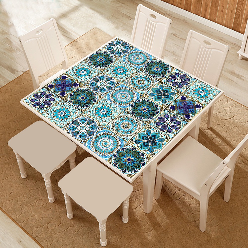 Giấy Dán Tường Họa Tiết Mandala Chống Thấm Nước Trang Trí Nhà Bếp / Phòng Tắm | BigBuy360 - bigbuy360.vn