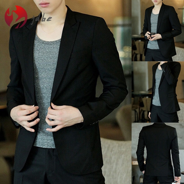 Áo khoác blazer dáng ôm phong cách Hàn Quốc thời trang công sở dành cho nam