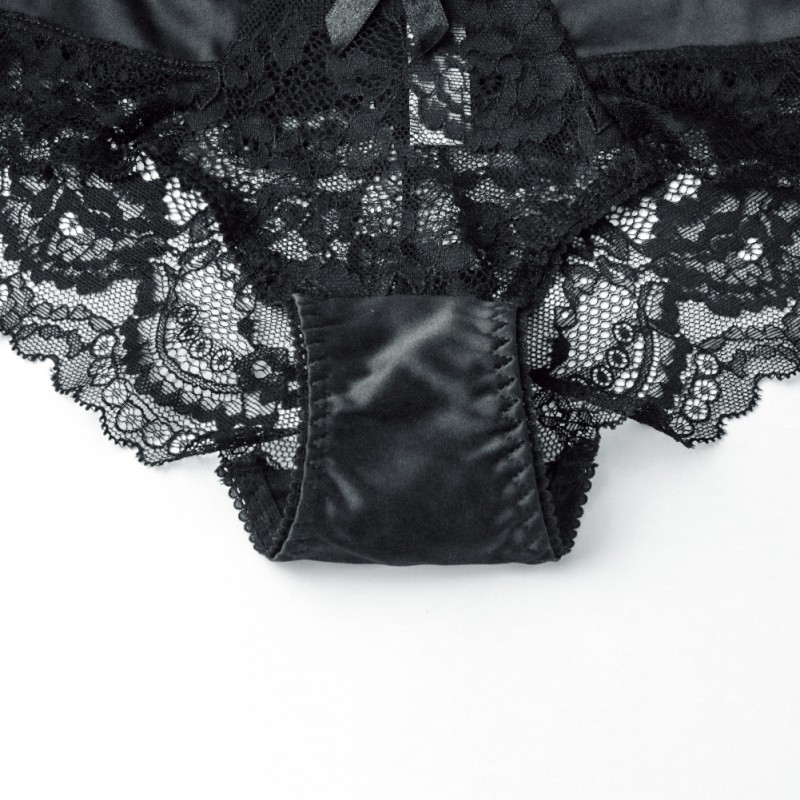 Bộ đồ lót 2 mảnh VARSBABY v323 dạng ren nhìn thấu thời trang cho nữ