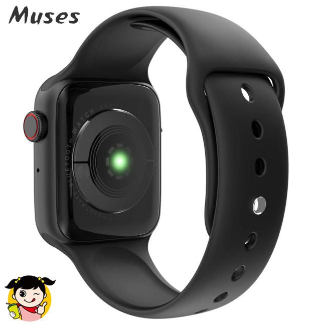 Muse07 Đồng hồ thông minh W34 Bluetooth ECG - nghe, gọi, nghe nhạc, đo nhịp tim - Smartwatch cho Android iPhone