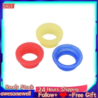 Aweso Đặt 3 ống xả silicon đệm vòng cho xe điều khiển từ xa RC HSP 1/8