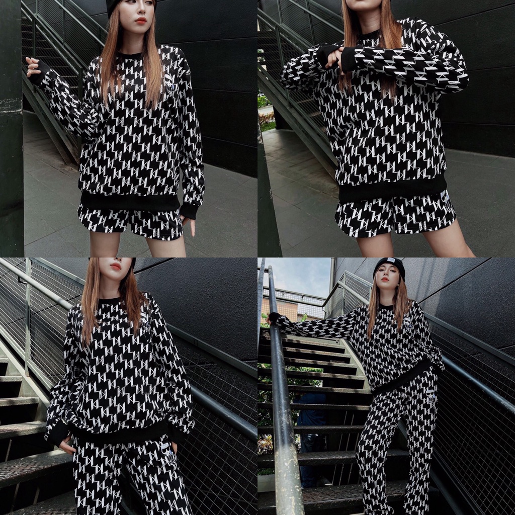Áo sweater Logo thêu, hình in Full màu Hàng Chuẩn 1:1 Bao xịn ẢNH THẬT/SẴN