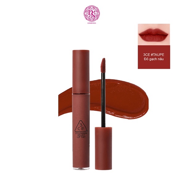 Son Kem 3CE Velvet Lip Tint Thỏi Tròn (4g)