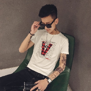 ÁO THUN NAM BODY 4 CHIỀU CAO CẤP ĐẸP TUYỆT 2 MÀU TRẮNG ĐEN IN V