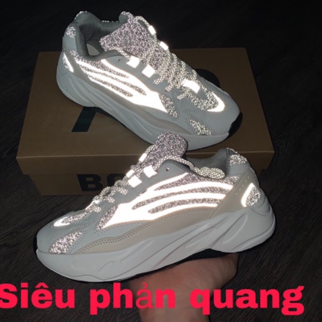 [Mã FATHANG5 giảm 10K đơn 50K] [Freeship+Quà 100k] Video giày yz 700 siêu phản quang 2020 cao cấp+Box+Bill+Quà