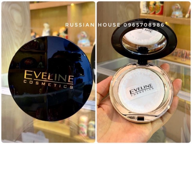 PHẤN KHOÁNG PHỦ EVELINE CHE PHỦ TỐT MỎNG MỊN, KIỀM DẦU,