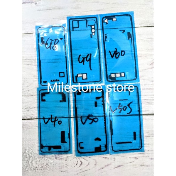 Keo dán nắp lưng  điện thoại LG V30, V40, V50, V50S, G8X, G8,Velvet,Wing,V60 ThinQ 5G