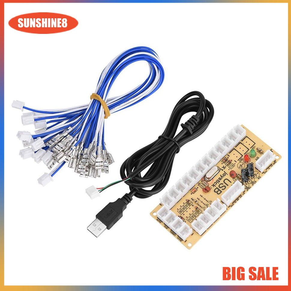 【SUN】Diy Arcade Joystick Rocker Chip + Micro Motion Rocker 4Pcs Terminal Line