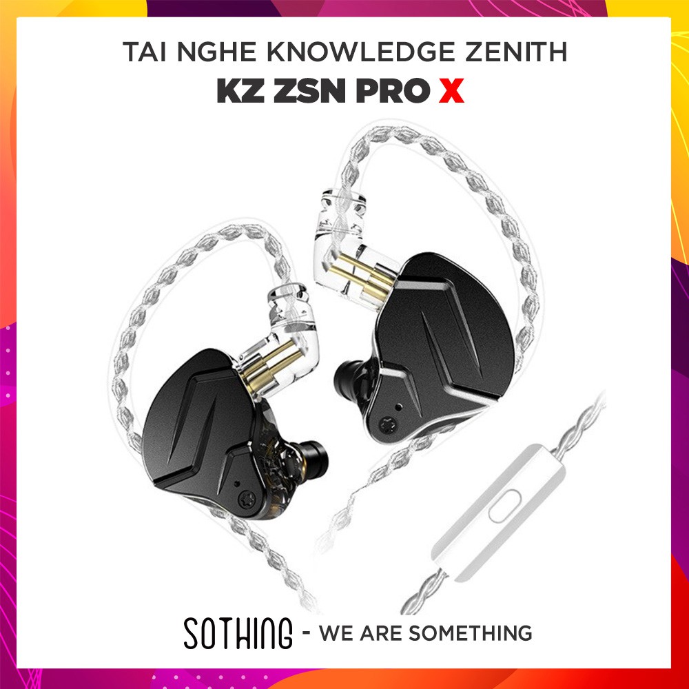 Tai Nghe Nhét Tai Có Mic Knowledge Zenith KZ ZSN Pro ( Phiên bản nâng cấp KZ ZSN)