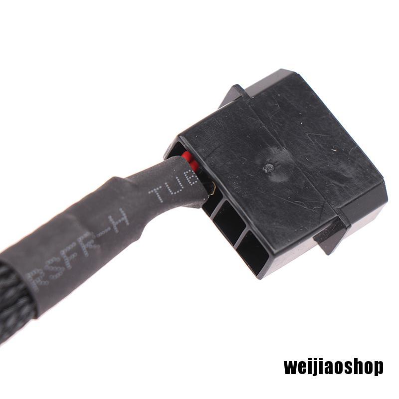 Cáp Chia Nguồn Weijiao2 4pin Ide Molex Sang 4 Cổng 3pin / 4pin