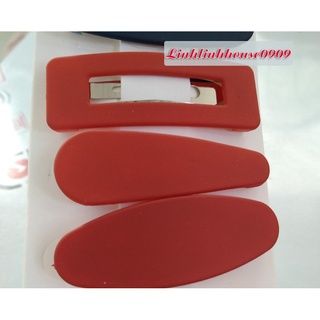 Set 3 Kẹp tóc mái mix màu trend Hàn
