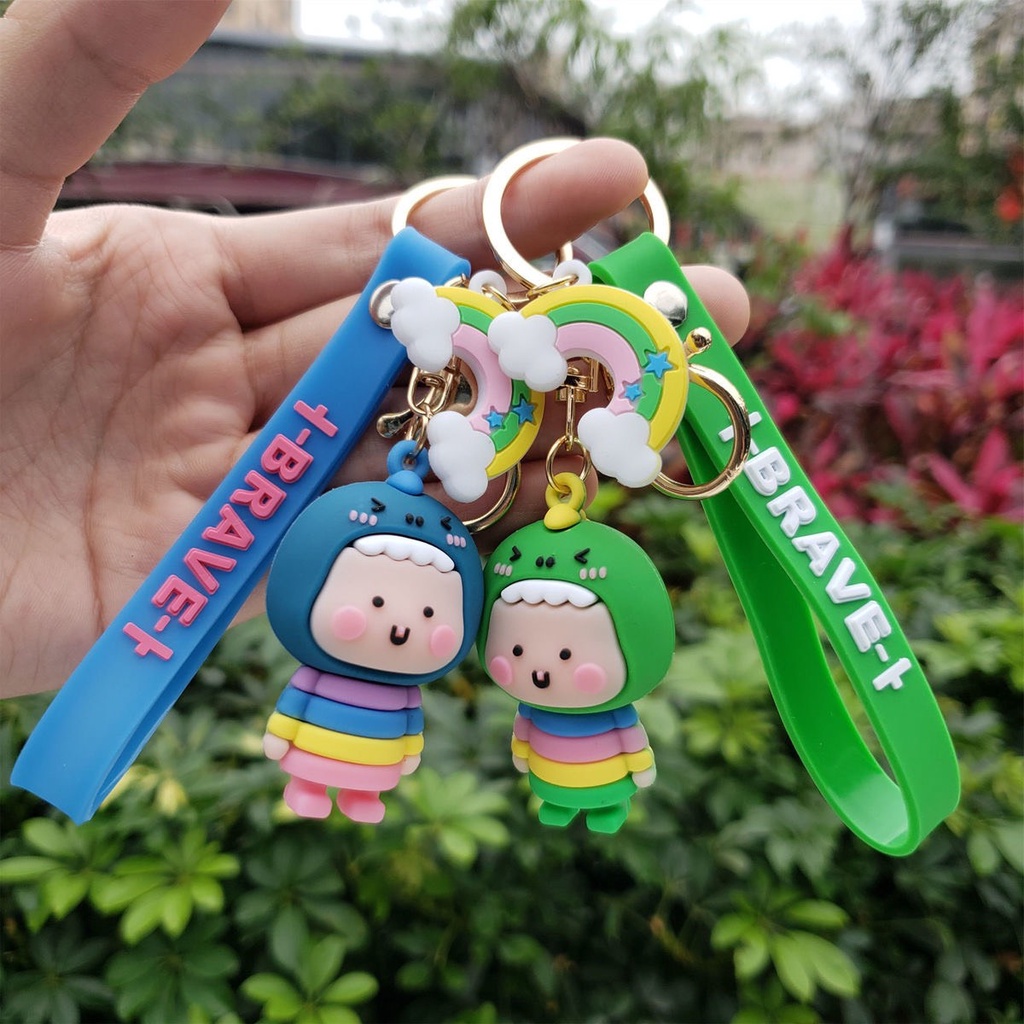 Móc khóa hoạt hình dể thương Madeline MK28 phụ kiện túi xách chìa khóa xinh xắn