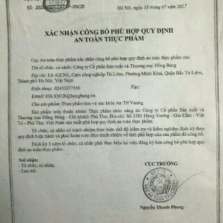 AN TRĨ VƯƠNG HỘP 30 VIÊN