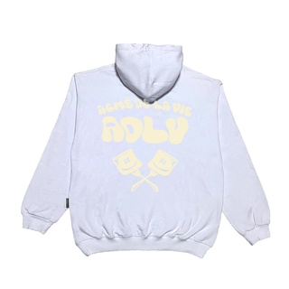 Áo hoodie cotton tay dài dáng rộng in chữ ADLV phong cách cổ điển thời trang cho các cặp đôi