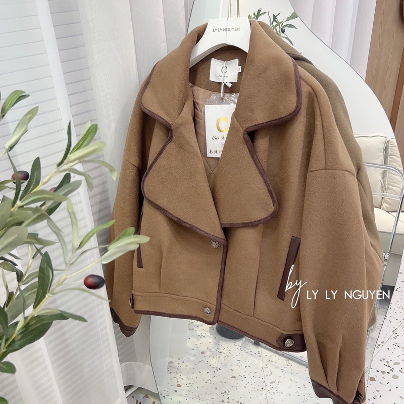 Áo Dạ Ép - Áo Khoác Nữ Cao Cấp Với Chất Dạ Siêu Mềm Đẹp | BigBuy360 - bigbuy360.vn