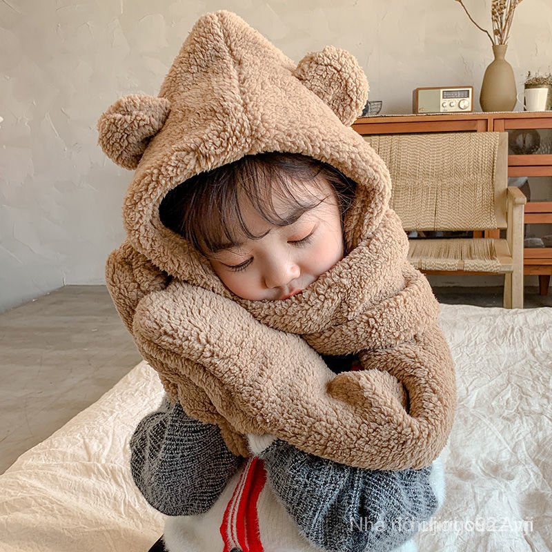 Autumn Winter Fashion Bear Hat For Baby
