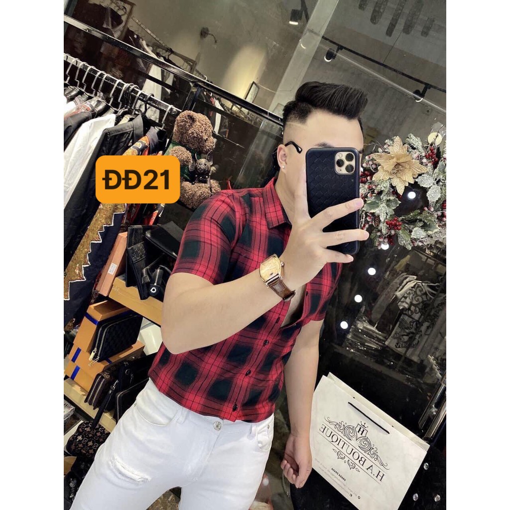 Áo Sơ Mi Nam Cao Cấp Hàn Quốc Họa Tiết Đẹp Vải Lụa Đẹp | BigBuy360 - bigbuy360.vn