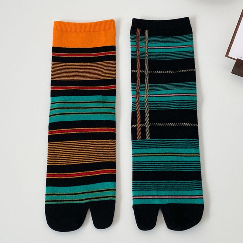 Tất xỏ ngón họa tiết hoa trừu tượng thời trang đẹp mắt cho unisex