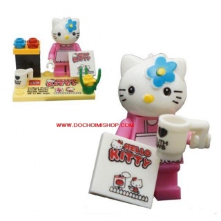 🌸🌸 Lắp Ráp 3D18905 Set 6 Minifigure Nhân Vật Hello Kitty 🌸🌸