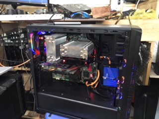 Main Server Dual Xeon X5670 sử dụng Render, giả lập nox