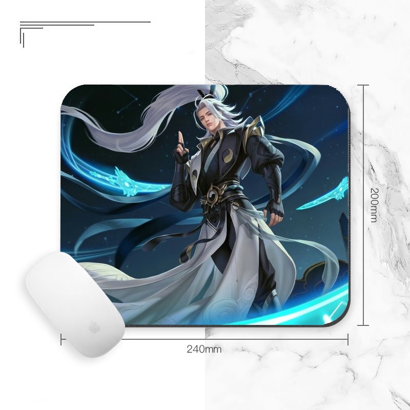 Miếng lót chuột in hình nhân vật LIÊN QUÂN game anime chibi tiện lợi xinh xắn tấm di kê chuột