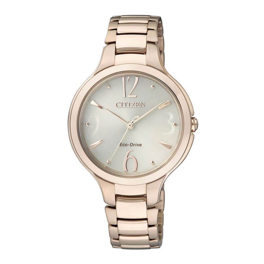 Đồng Hồ Nữ Citizen Dây Thép Không Gỉ EP5992-54P - Mặt Vàng (Sapphire)