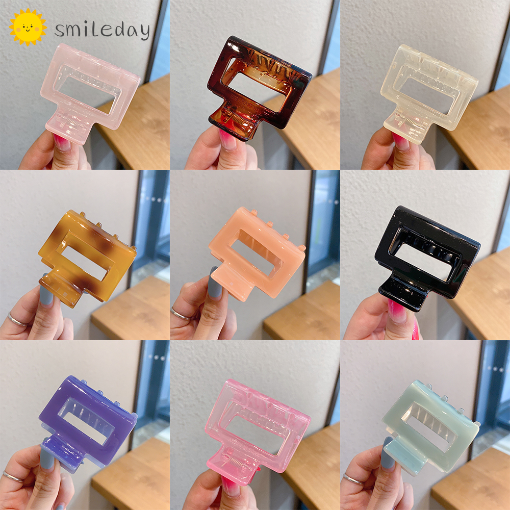 Kẹp Tóc Nhựa Trong Suốt Thời Trang Hàn Quốc Cho Nữ