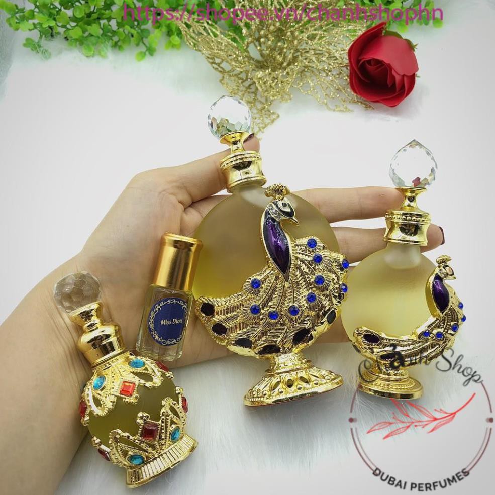 Tinh Dầu Nước Hoa Dubai (Lọ 5ml, 15ml, 20ml,) | Tinh Dầu Dubai/ Tặng Kèm Lọ 5ml Khi Mua Chai 15ml, 20ml, 35ml | Thế Giới Skin Care
