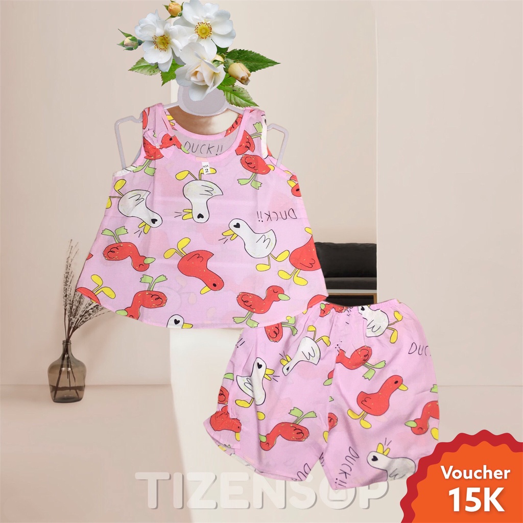 Đồ bộ bé gái lanh tole sát nách quần đùi loại đẹp