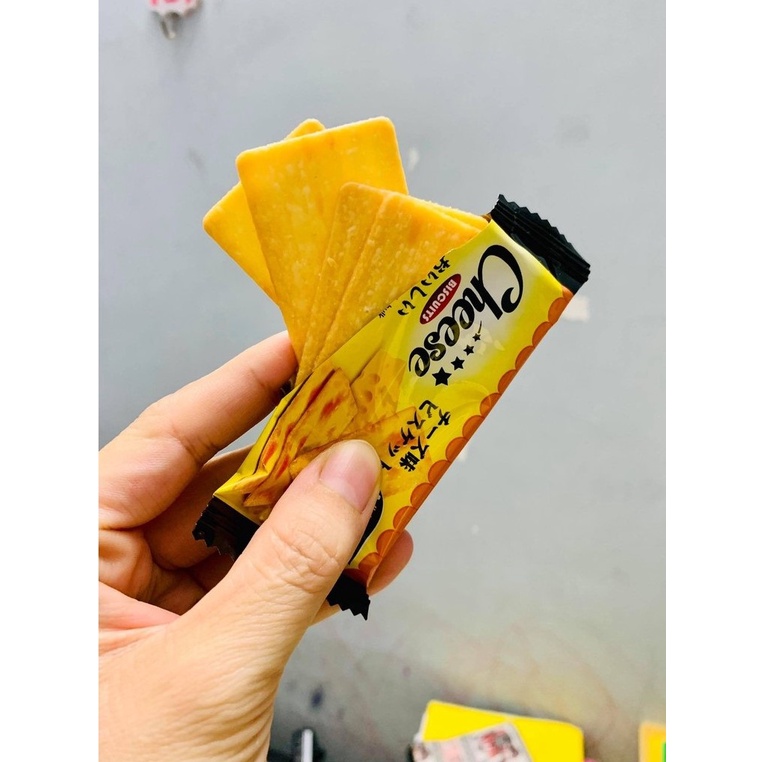 Bánh Quy vị phô mai - Cheese Flavored Biscuits - YMAID