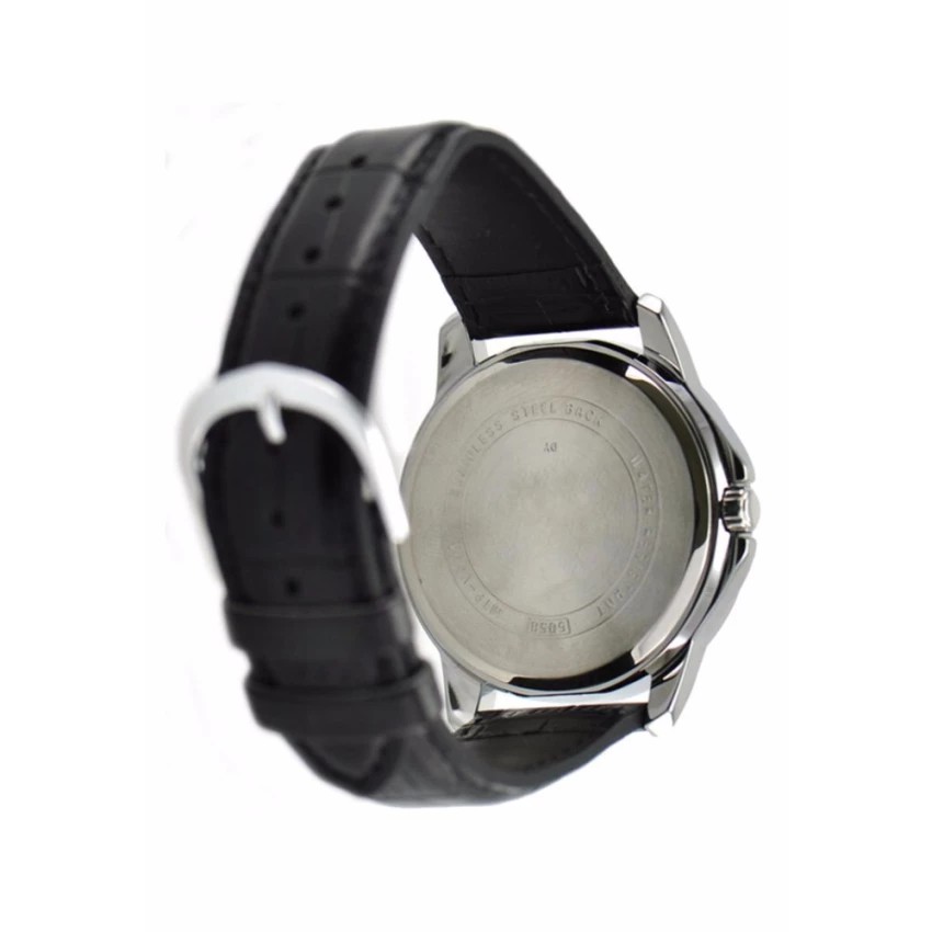 Đồng hồ nam dây da Casio chính hãng Anh Khuê MTP-V004L-7AUDF