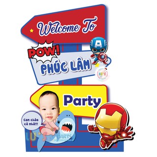 Cây welcome để bàn_Trang trí sinh nhật bé