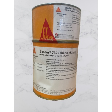 Sika cấy sắt, bêtông 731-732, 2 thành phần