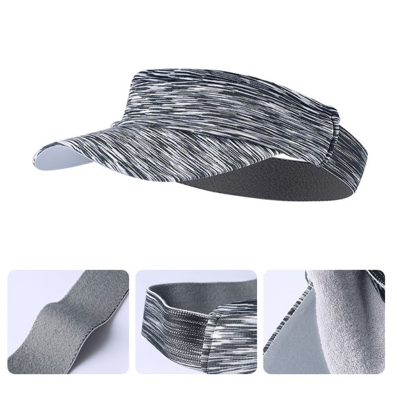 Mũ Lưỡi Trai Thể Thao Chống Nắng Không Chóp Nhiều Màu Sắc Unisex