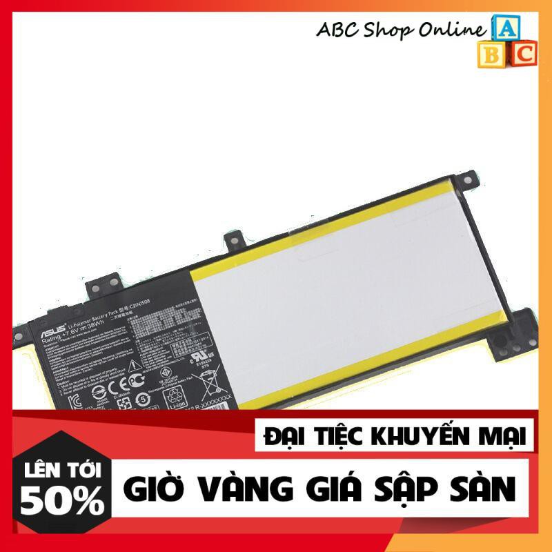 [Mã 273ELHA100K0 hoàn 7% đơn 500K]  Pin ASUS C21N1508, X456 X456UA X456UJ X456UV X456UR X456UF (HÀNG ZIN) 7.6V 38Wh