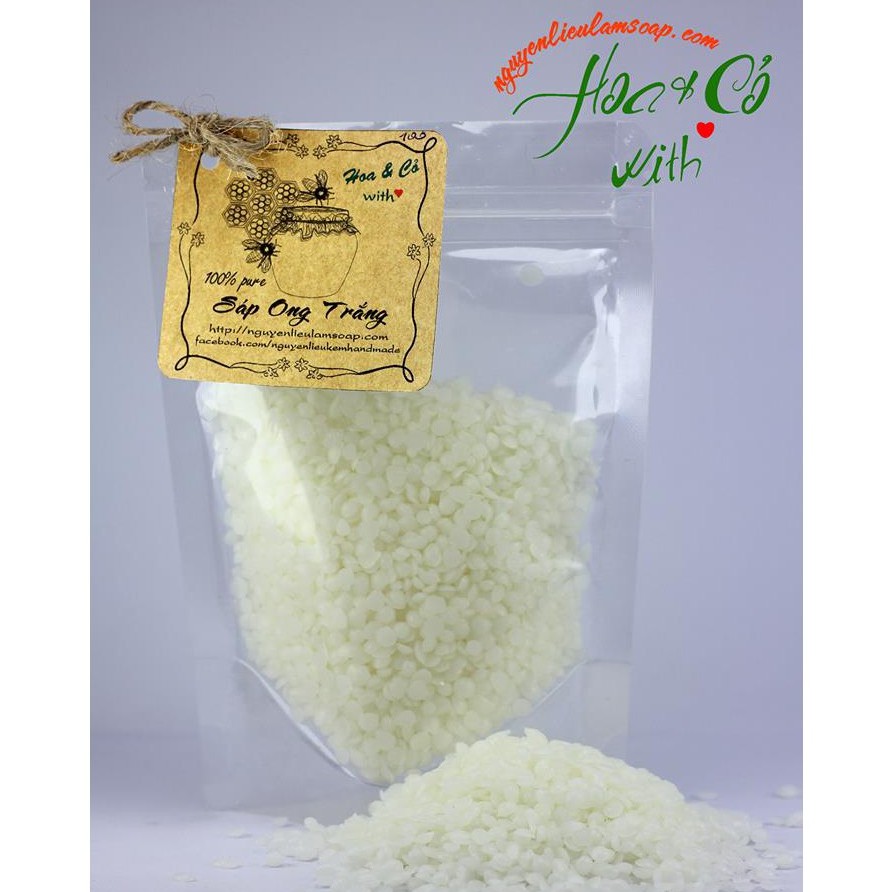 Giá Sỉ 500g - 1kg : Sáp Ong Trắng