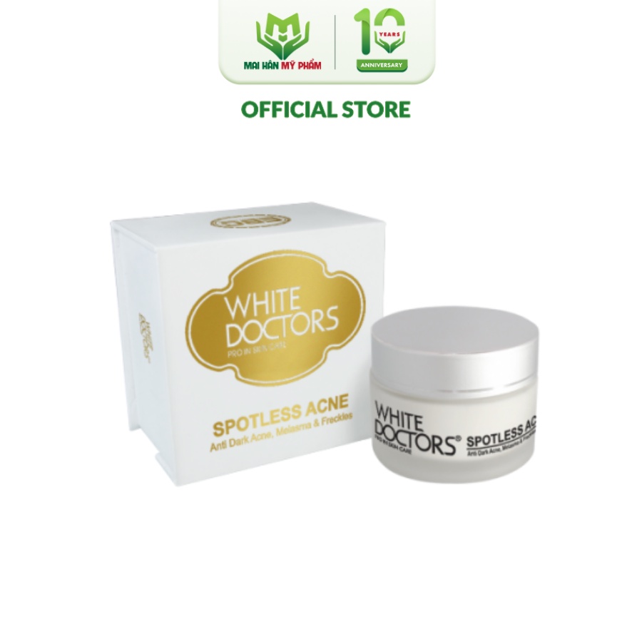 Kem ngừa thâm mụn làm trắng da White Doctors 25g - Mỹ Phẩm Mai Hân