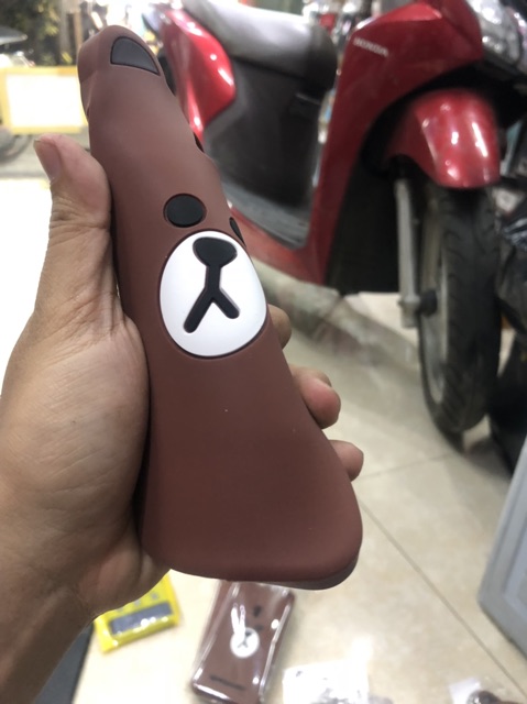 Ốp lưng Samsung A720,a7 2017, A5 2017  hình gấu kute