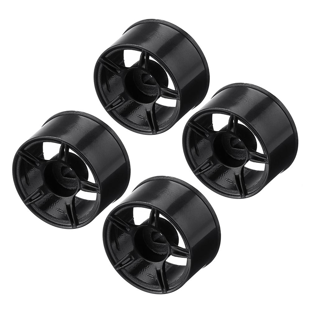 Bộ 4 bộ phận bánh xe kích thước 24mm dành cho xe hơi mini vượt địa hình tỉ lệ 1/28