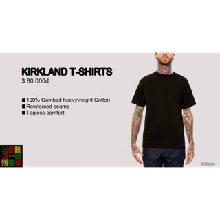 Áo phông đen Kirkland