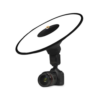 Yml3 Universal 42cm Round Studio Flash Softbox Speedlite Diffuser Reflector Strap Mới