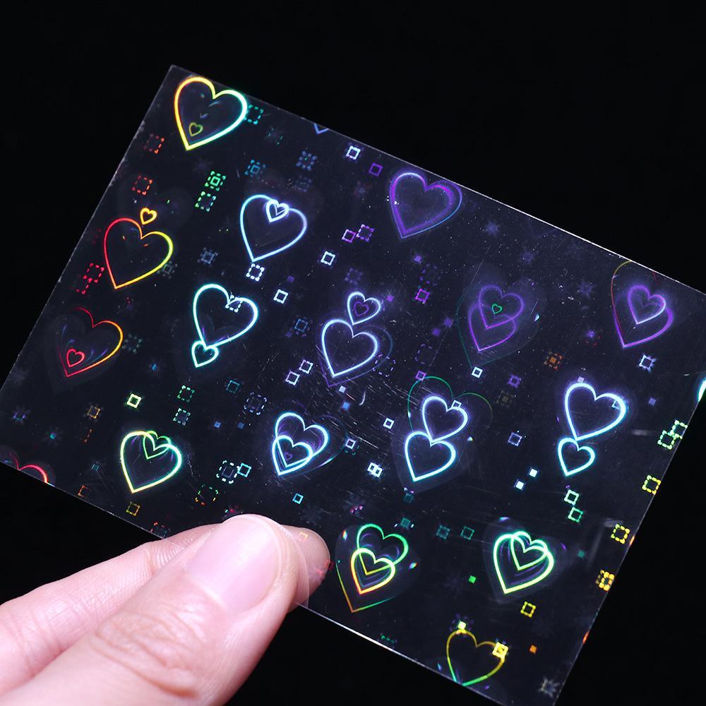 Miếng Dán Trang Trí Móng Tay Nghệ Thuật DIY Siêu Lấp Lánh