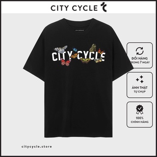 Áo thun nam nữ Butterfly City Cycle - Áo thun tay lỡ  Unisex form rộng Local Brand