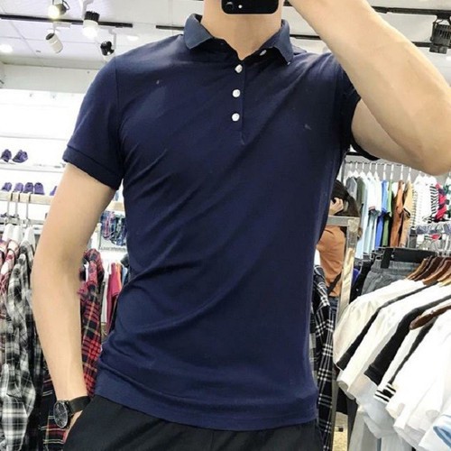[CHẤT ĐẸP]ÁO THUN NAM NGẮN TAY, ÁO POLO CỔ BẺ KIỂU DÁNG HÀN QUỐC