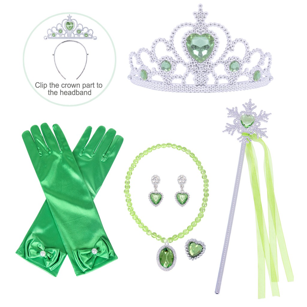 Set đầm công chúa hóa trang tiệc halloween giáng sinh làm quà tặng cho bé gái