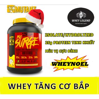 SỮA TĂNG CƠ WHEY PROTEIN - MUTANT ISO SURGE 5lbs