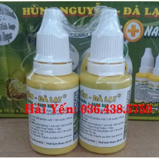 NANO BẠC Hùng Nguyễn 1 lọ 20ml đặc trị phòng và trị bệnh thối nhũn cho hoa lan