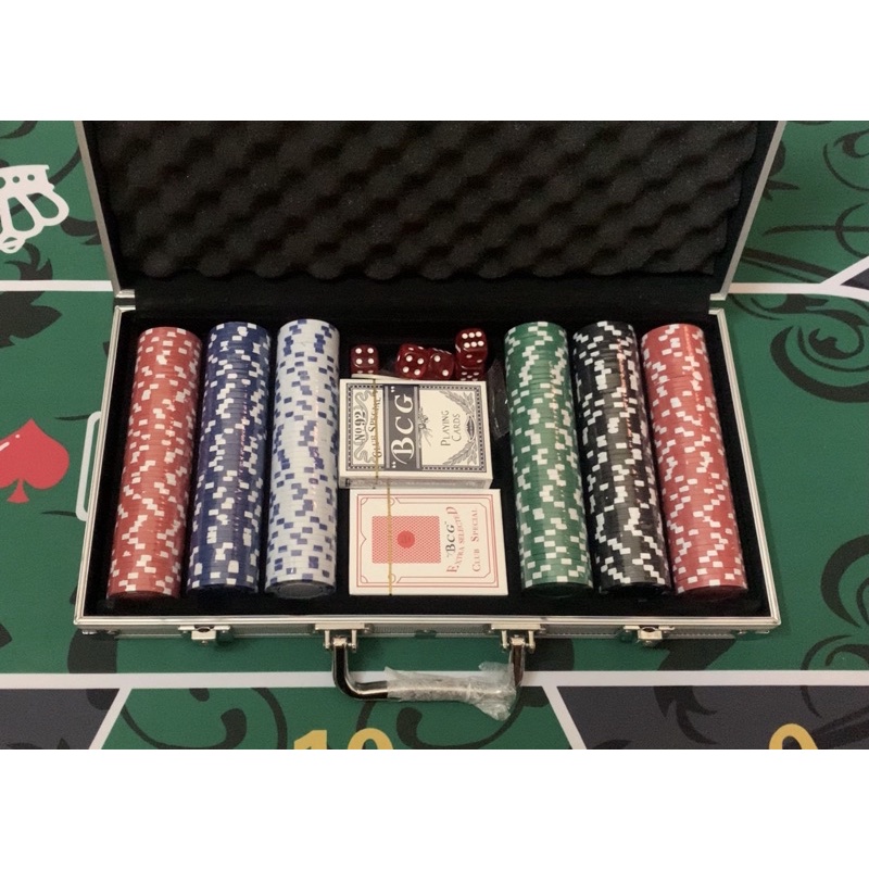 bộ phỉnh Poker 300/500 phỉnh không số giá rẻ