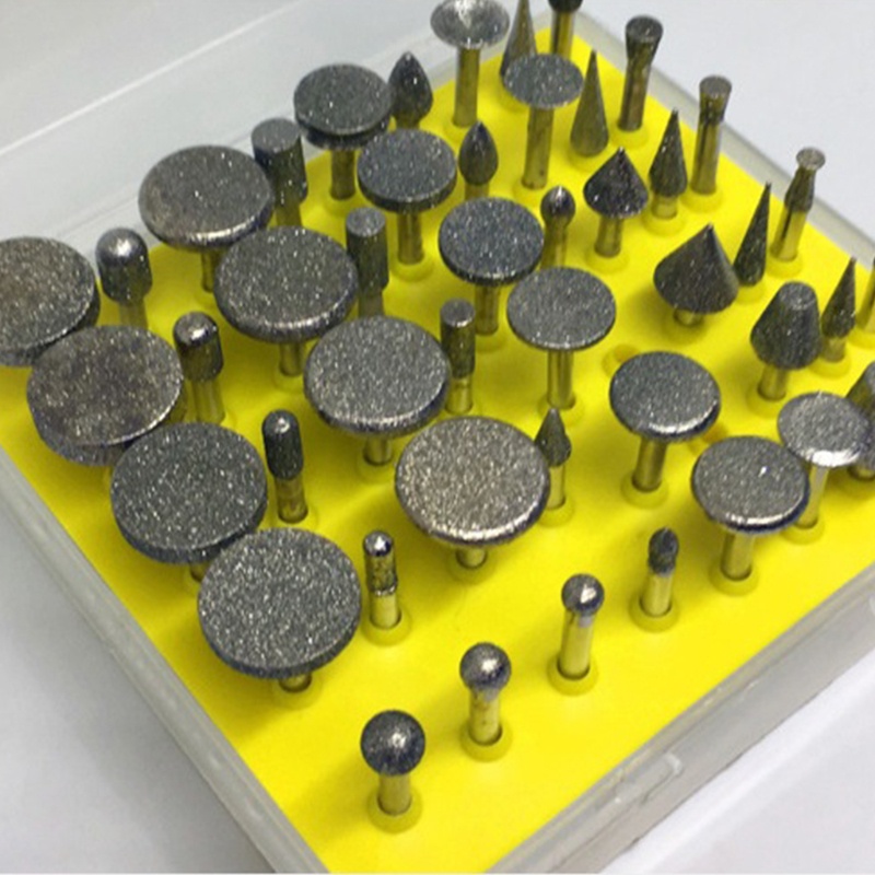 Set 50 Đầu Mài 1 / 8-inch Mạ Kim Cương Chất Lượng Cao